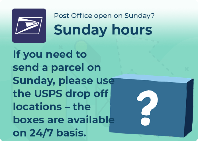 post office sunday hours